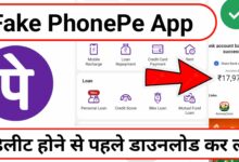 Fake Phonepe App Download